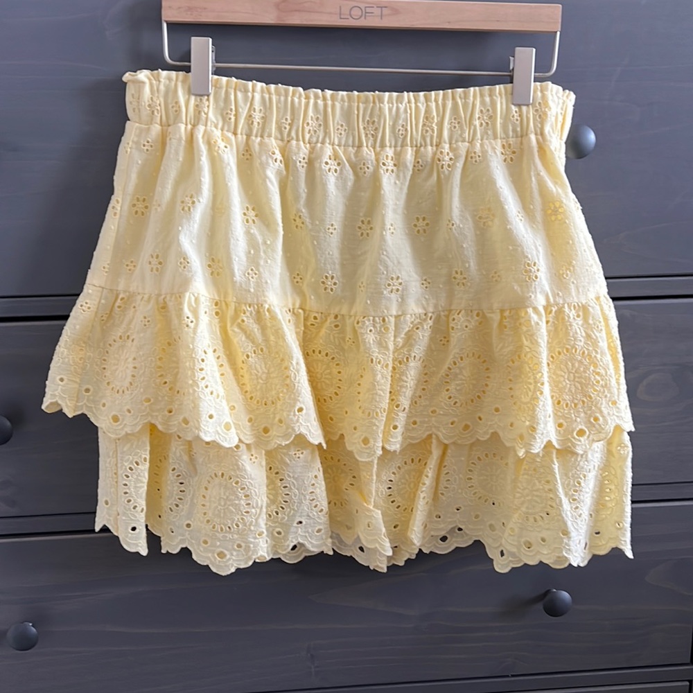 Loft Tiered Skirt